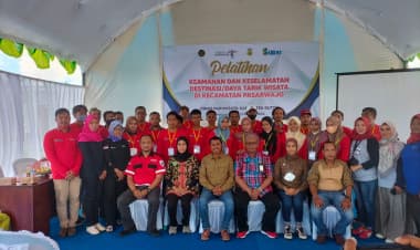 Jamin Keamanan Pengunjung Destinasi Wisata, Dispar Buton Gelar Pelatihan Keselamatan