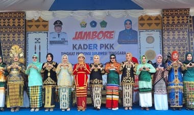 Pemkab Buton Ambil Bagian di Jambore PKK Tingkat Provinsi Sultra