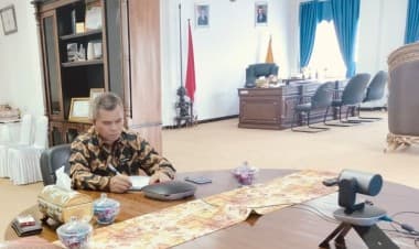 Pj Bupati Buton Hadiri Rakor Pilkada Bersama Kemendagri