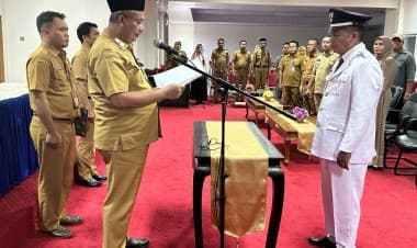 Sekda Buton Lantik Penjabat Kepala Desa Wakalambe