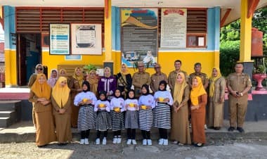 Bunda PAUD Monitoring di SD 1 dan SD 25 Buton