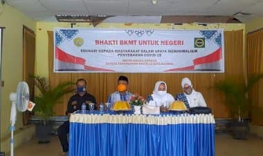BKMT Baubau Edukasikan Pentingkan Protokol Kesehatan