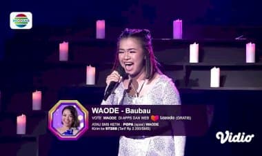 Tampil Memukau, Wa Ode Heni Melaju ke Tiga Besar Pop Academy Indosiar