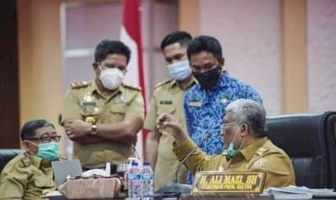 Jadikan Aspal Buton Sebagai Pilot Project Dalam Negeri, Gubernur Sultra Ali Mazi Gelar Ratas
