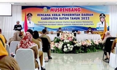 Musrenbang 2022 Pemkab Buton Fokuskan Sektor Perikanan Pertanian dan Pertambangan