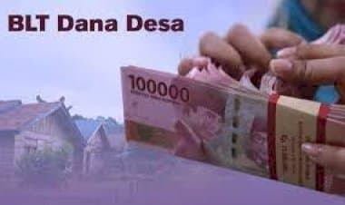 Pemdes Mantowu Serahkan BLT DD Tahap l dan ll kepada 30 KK