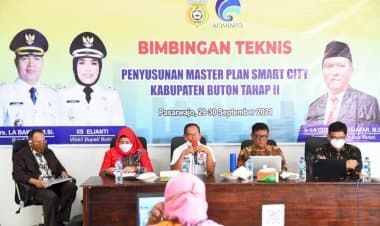 Pemkab Buton Kembali Gelar Bimtek Penyusunan Master Plan Smart City