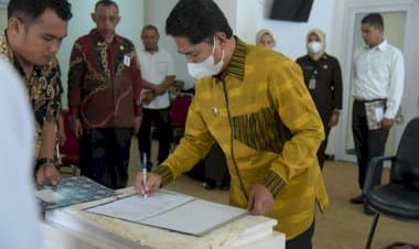 Bupati Buton Lantik Anggota BPD PAW di Tiga Desa Kecamatan Lasalimu Selatan