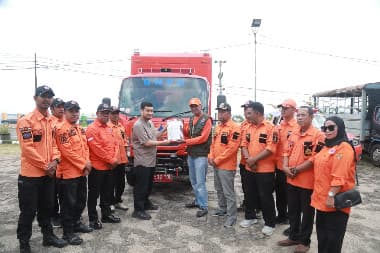 Pemkab Buton Terima Bantuan Truk Penanggulangan Bencana dari BNPB