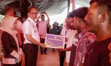 538 Nelayan di Buton Dapat Bantuan Subsidi BBM Solar