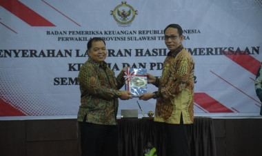 Pemkab Buton Terima LHP Kepatuhan Belanja Daerah