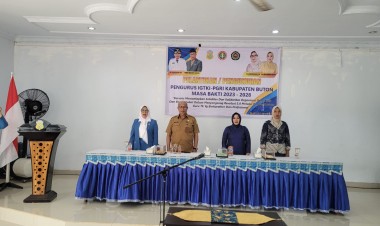 Pengurus IGTK-PGRI Kabupaten Buton Dikukuhkan