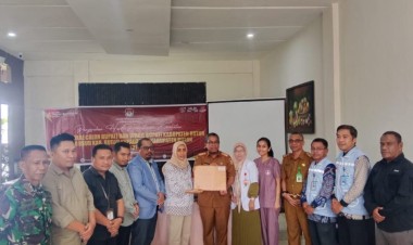 KPU Terima Hasil Pemeriksaan Kesehatan Bakal Calon Bupati dan Wakil Bupati Buton