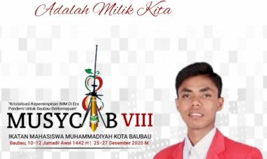 IMMawan Ilham, Nakhodai PC. IMM Kota Baubau Periode 2020-2021