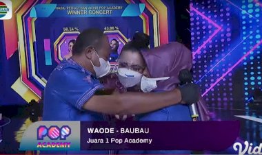 Berhasil Singkirkan Agnes, Waode Jadi Juara Pop Academy Indosiar