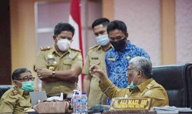 Jadikan Aspal Buton Sebagai Pilot Project Dalam Negeri, Gubernur Sultra Ali Mazi Gelar Ratas