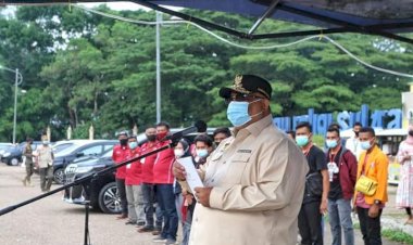 Lepas TRPB ke Sulbar, Ali Mazi Ajak Masyarakat Sultra Doakan Para Korban Bencana