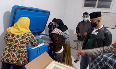 Vaksin Sinovac Covid-19 Tiba di Buton. Polisi Jaga Gudang Penyimpanan