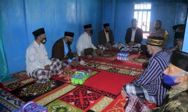 Kapolres Buton Silaturahmi dengan 'Mancuana' Wabula