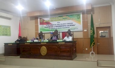 Ketua PT Sultra Harap Tahun Ini PN Pasarwajo Dapat Sertifikasi Bebas Korupsi
