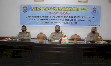 Minimalisir Angka Kecelakaan, Polres Buton Akan Gelar Operasi Keselamatan 2021
