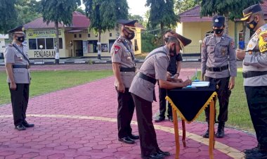Ini Harapan Kapolres Buton Usai Melantik Kapolsek Wabula