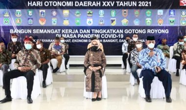 Secara Virtual, Wabup Buton Peringati Hari Otonomi Daerah 2021