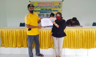 BLT DD Tahap II Desa Koholimombono Cair, Kini Telah Disalurkan ke 30 KK Penerima