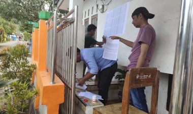 Panitia Pilkades Desa Laburunci Lakukan Pemutakhiran Data DPS