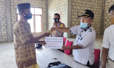 Pemdes Wabula Satu Kembali Salurkan BLT DD Tahap II