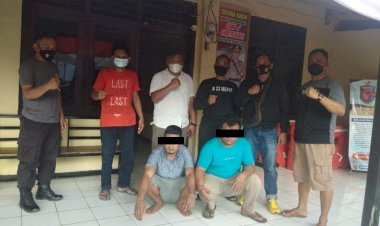 Polsek Kapontori Tangkap Dua Terduga Pencurian Sapi