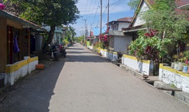 Penutup Drainase di Desa Dongkala Sudah Mulai Dikerjakan