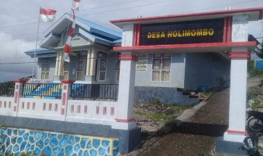 Dua Program Fisik Pemdes Holimombo Baru Akan Dikerjakan