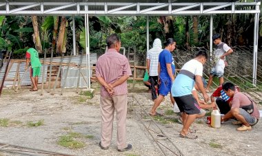 Pemdes Lapodi Anggarkan Rp5 Juta Program Padat Karya Tunai Desa (PKTD)