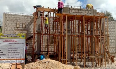 Tiga Program Fisik Desa Kabawakole Tahun 2021