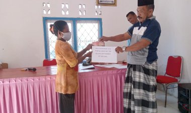 BLT DD Periode September Desa Holimombo Jaya Telah Tersalurkan