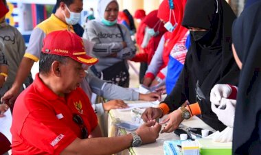 Dinkes Buton Tes Kebugaran para ASN