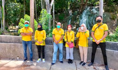 Hari Terakhir pelatihan Tata Kelola Wisata, Para Peserta Langsung Praktek Lapangan