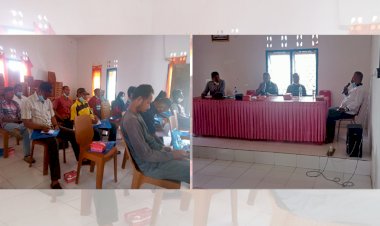 Pemdes Holimombo Jaya Gelar Musyawarah Pembentukan Panitia Pengadaan Lokasi dan Pembangunan PAUD