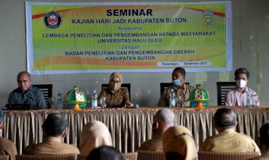 Seminar Kajian Hari Jadi Kabupaten Buton, Iis Elianti Ingin Buton Berdaya Saing