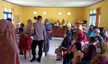 Pemdes Warinta Gelar Vaksinasi Massal Gratis Untuk Masyarakat