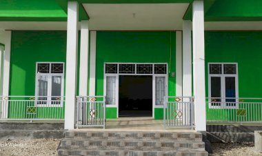 Pengerjaan Gedung Serbaguna Desa Wabula 1 Rampung, Telan Anggaran Hingga Rp300 Juta Lebih