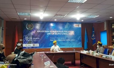 Presentasi di Ajang Anugerah Kebudayaan PWI, La Bakry Paparkan Bagaimana Kearifan Lokal Buton Melawan Covid-19