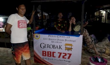 Inovasi Bripka Zabar di Tengah Pandemi, Buat Gerobak Usaha untuk Dibagikan ke Masyarakat