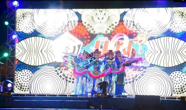 Semarak HPN, Tari Kambero yang Dipadukan dengan Lagu Kaliwu-liwu Bergema di Kendari