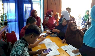 48 Orang Warga Desa Kondowa Dapat Bantuan Pangan Non Tunai