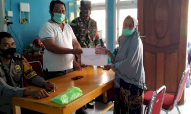 Jelang Lebaran, 85 KPM Desa Kondowa Terima BLT-DD TA-2022