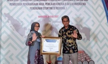 Buton Raih Penghargaan Sebagai Kabupaten Terbaik Penanganan Stunting 