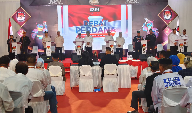 Debat Pilkada Soal Pendidikan, Bakry-Wawan Komitmen Perhatikan Kualitas Guru di Buton