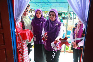 Ketua TP-PKK Sultra Kunjungi Buton, Resmikan Posyandu dan Dorong Pencegahan Stunting